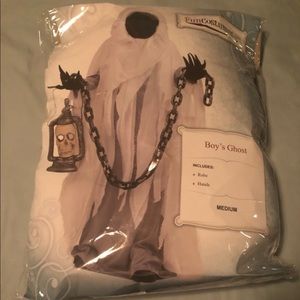 Unisex young child ghost costume